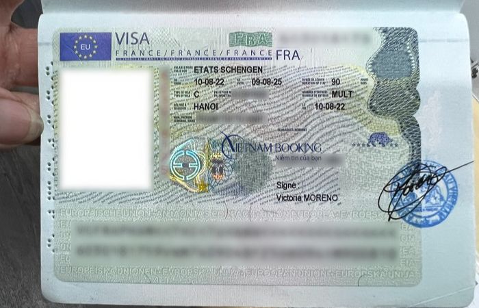 xin visa pháp diện vợ chồng