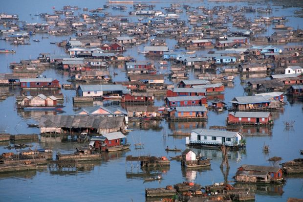 Biển hồ Tolse Sap Campuchia - Làng nổi