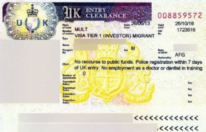 visa làm việc ở anh