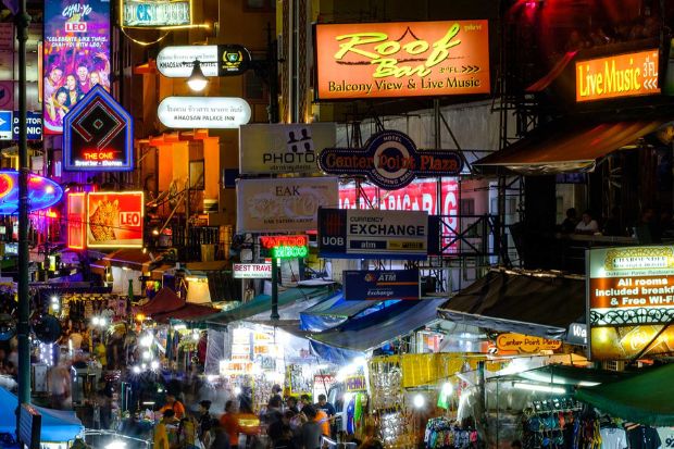 Chùa Wat Pho Thái Lan - Khaosan