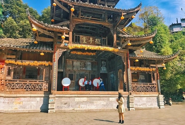 cổ trấn phù dung - Cung điện Thổ Ty