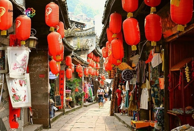 cổ trấn phù dung - Phố Ngũ Lý Thạch Bàn