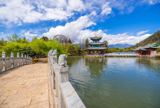 công viên hắc long đàm - tản bộ trên cung đường