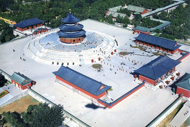 Đàn tế Thiên Đàn - Góc nhìn bao quát