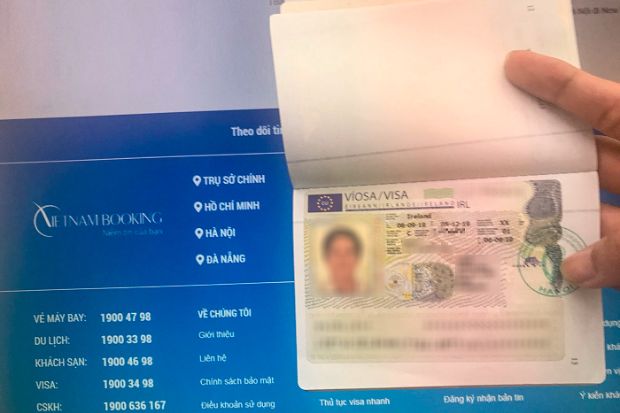 dịch vụ l&agrave;m visa Ireland