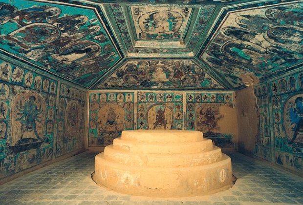 hang mạc cao - Kiến trúc bên trong hang động