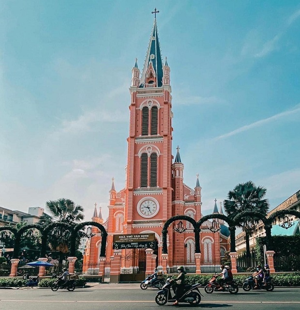 nhà thờ tân định sài gòn