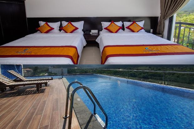 liệt k&ecirc; c&aacute;c sản phẩm combo c&ocirc;n đảo - C&ocirc;n Sơn Blue Sea Hotel