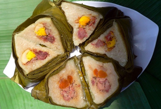 món bánh miền tây gói lá chuối - bánh ú