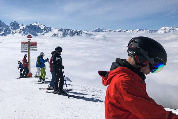 Ng&ocirc;i l&agrave;ng Verbier - Trượt tuyết