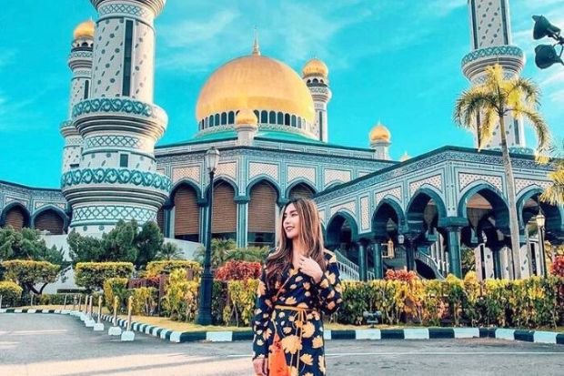 Nhà thờ Hồi giáo dát vàng Jame Asr Hassanil Bolkiah - Check-in tại nhà thờ