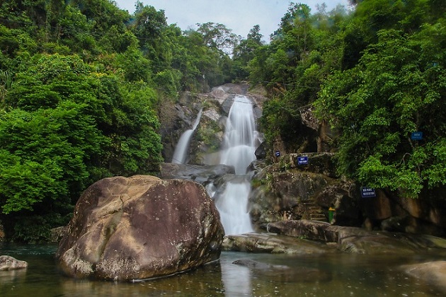 thác khe vằn - chiêm ngưỡng 3 tầng thác