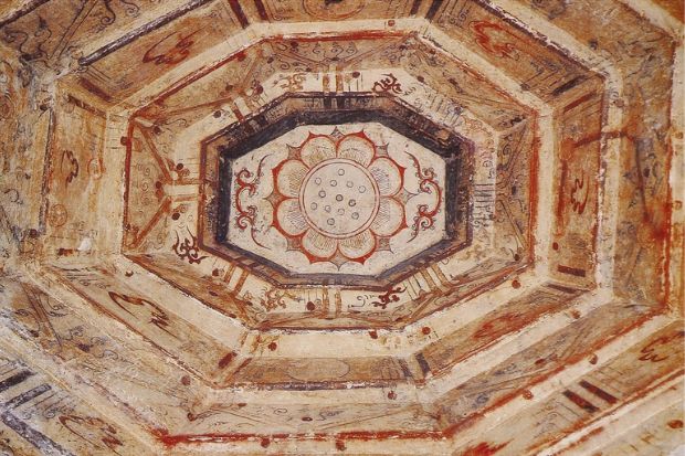 Thành quách cổ vương quốc Cao Câu Ly - Tranh tường