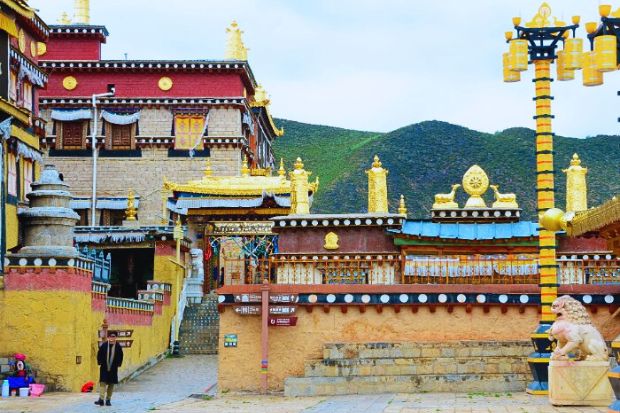 Tu viện Songzanlin - Tu viện rộng lớn