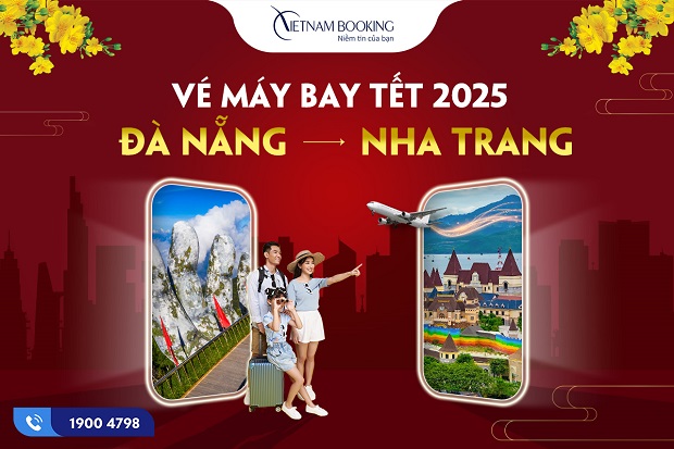 vé máy bay Tết Đà Nẵng đi Nha Trang