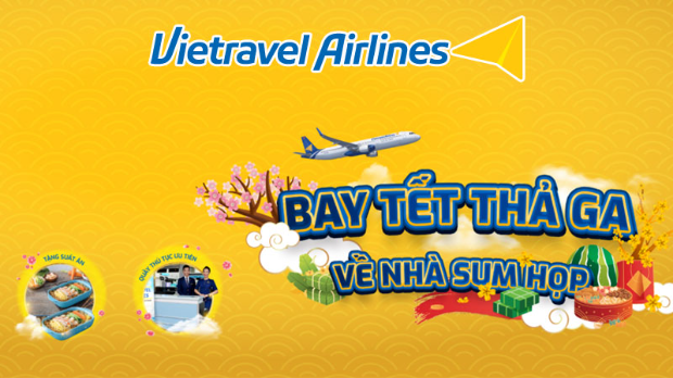V&eacute; m&aacute;y bay Tết 2024 Vietravel&nbsp; Airlines 