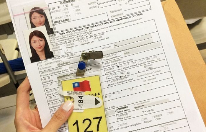 thời gian xét duyệt visa đài loan