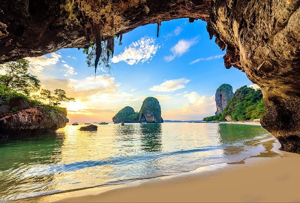 bãi biển đẹp nhất thái lan - bãi biển railay