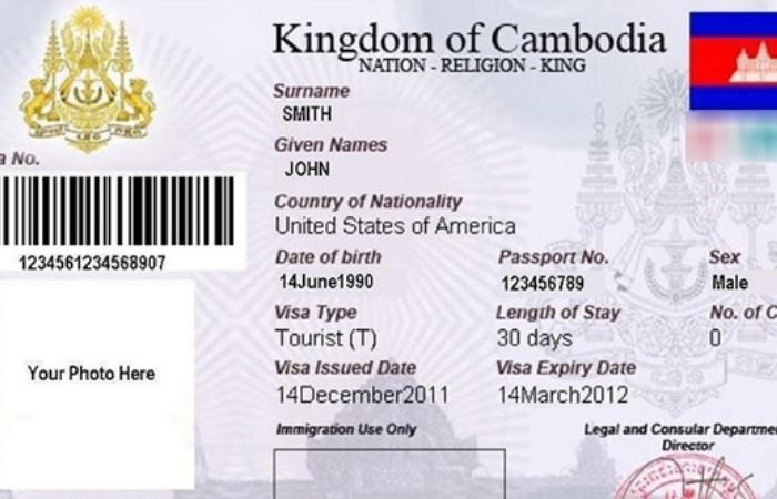 các loại visa đi campuchia