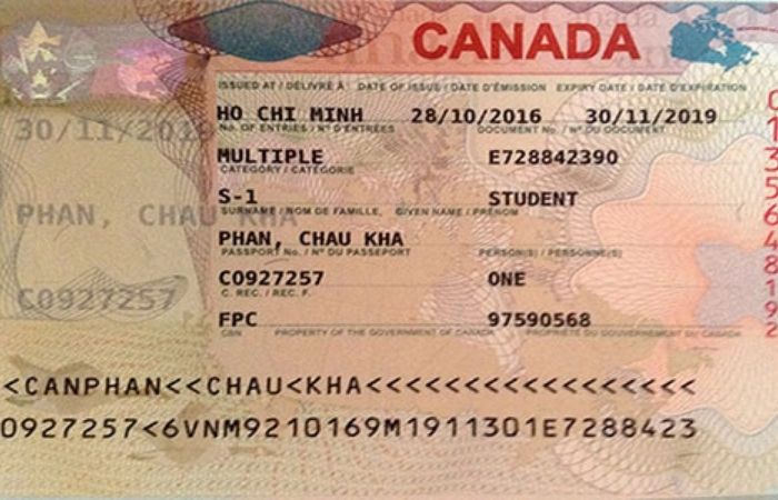 visa du học canada