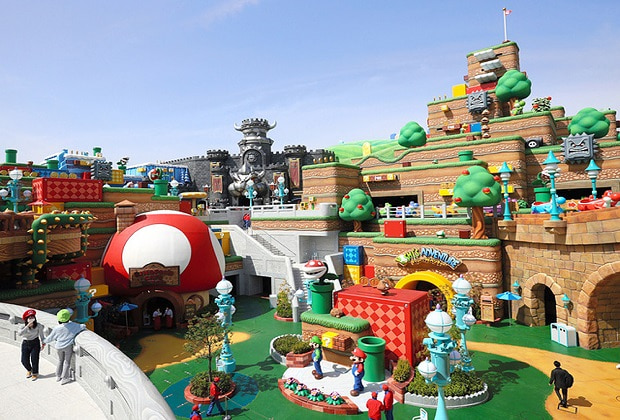 công viên giải trí super nintendo world - hướng dẫn di chuyển đến công viên