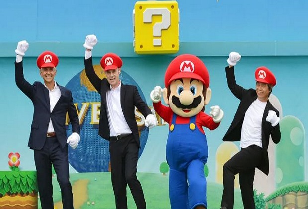 công viên giải trí super nintendo world - tương tác với nhân vật thực tế ảo 