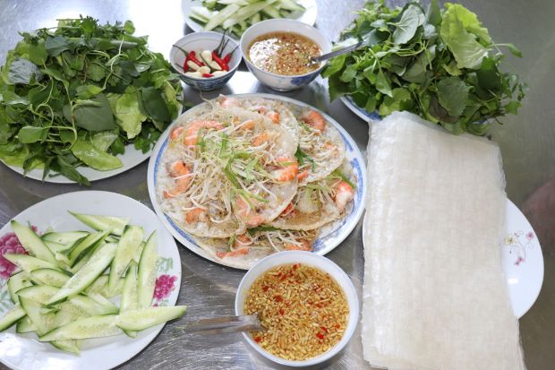 Đặc sản Bình Định - Bánh xèo Mỹ Cang