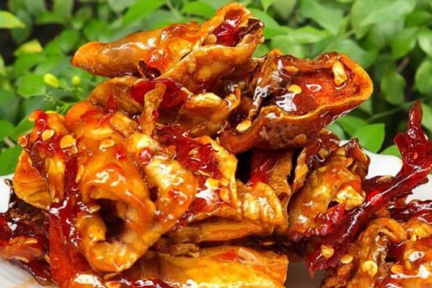 Đặc sản Bình Định - Mực ngào