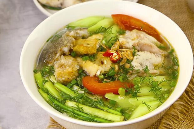 Đặc sản Hà Nam - Bún cá rô đồng