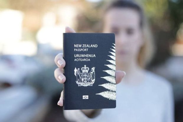 hộ chiếu new Zealand