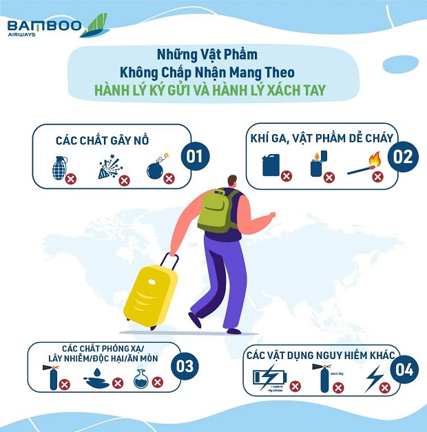 hành lý đi máy bay