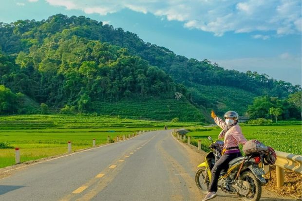 Du lịch hồ Ba Bể - Xe máy