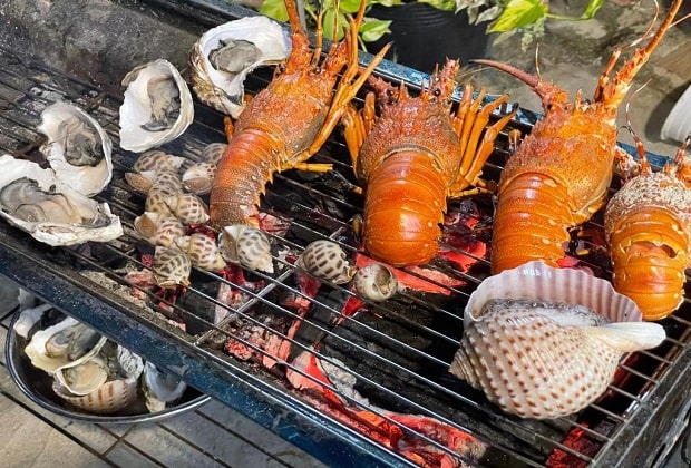 hòn đảo ninh thuận - hải sản hòn đỏ