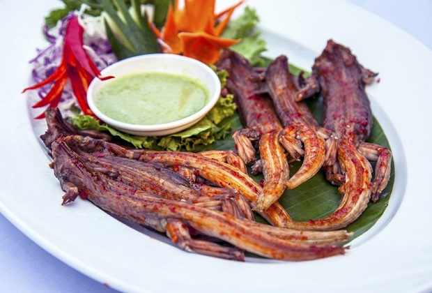 hòn đỏ ninh thuận - thịt dông cát