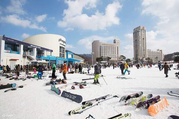 Khu trượt tuyết Hàn Quốc - Phoenix Pyeongchang