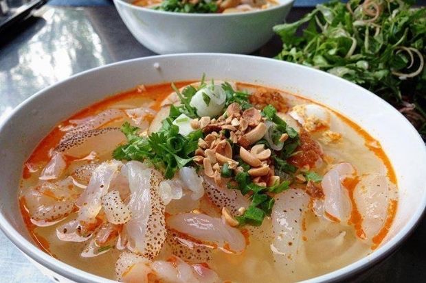 Món ăn ngon ở Ninh Thuận - Bún sứa