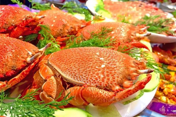 M&oacute;n ngon đảo Ph&uacute; Qu&yacute; - Cua huỳnh đế