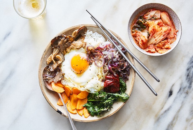 món ngon hàn quốc - bibimbap