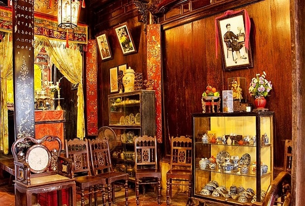 nhà cổ tân ký hội an - những món đồ cổ ở nhà cổ