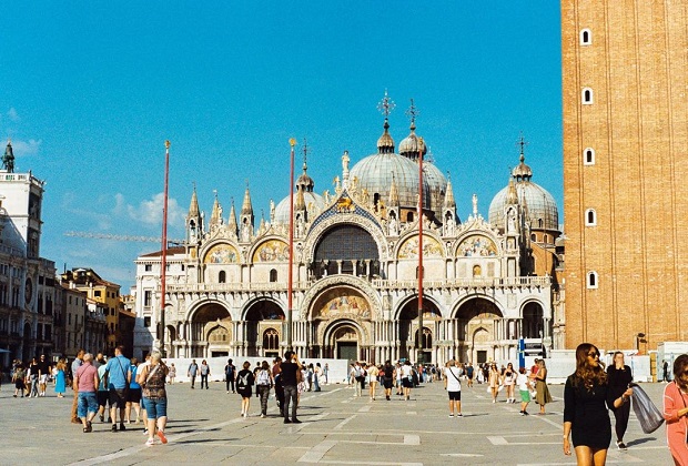 Nhà thờ Basilica di San Marco - kiến trúc bên ngoài