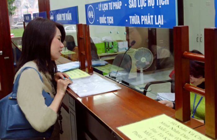 Thủ tục yêu cầu phiếu lý lịch tư pháp số 2 