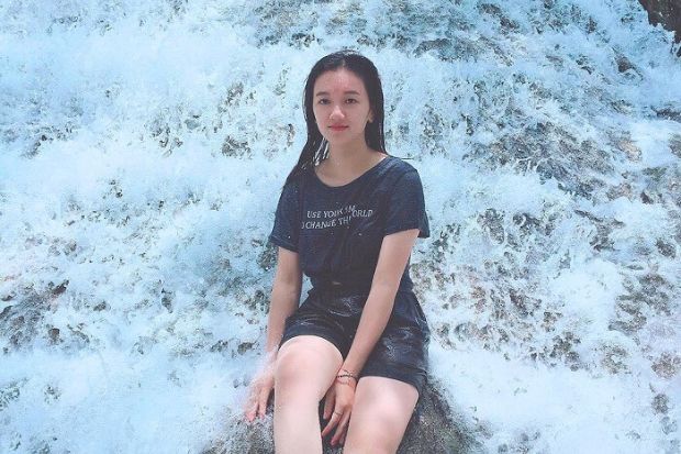 Thác Đăng Mò - Tắm thác