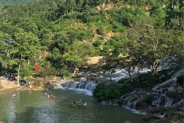 Thác Đăng Mò - Vui chơi