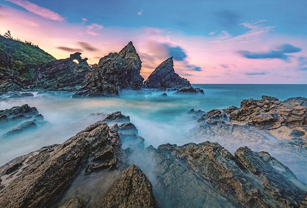 thác hố giang thơm quảng nam - Ghềnh đá Bàn Than