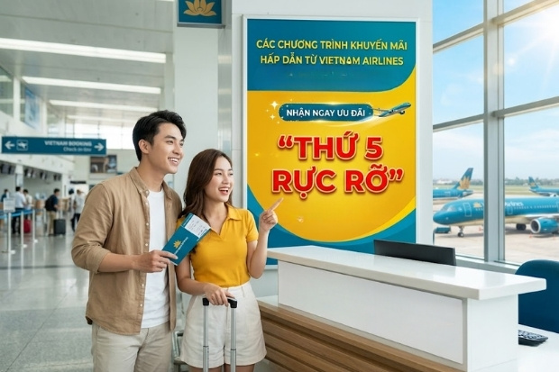 Chương tr&igrave;nh khuyến m&atilde;i si&ecirc;u hời của Vietnam Airlines