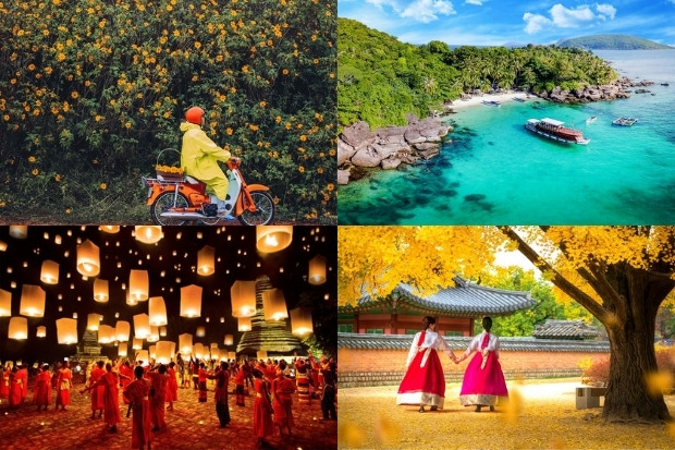 Những điểm đến nổi bật nhất trong th&aacute;ng 11
