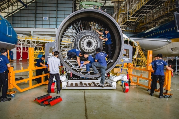 B&atilde;o dưỡng t&agrave;u bay định kỳ h&atilde;ng hang kh&ocirc;ng Vietnam Airlines