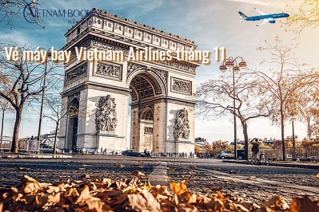 V&eacute; m&aacute;y bay Vietnam Airline th&aacute;ng 11