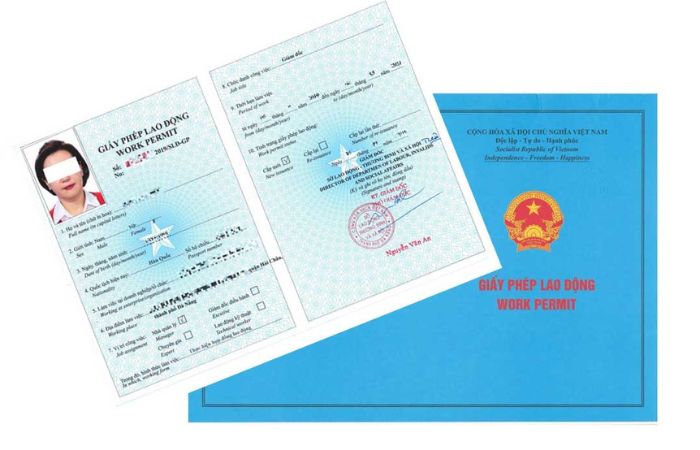giấy ph&eacute;p lao động