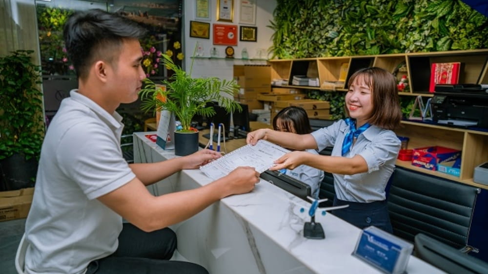 Văn ph&ograve;ng của Vietnam Booking tại TP.HCM